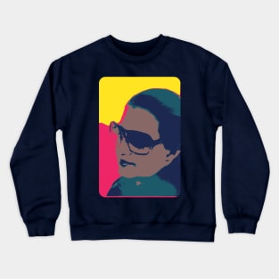 Beautiful woman model Crewneck Sweatshirt